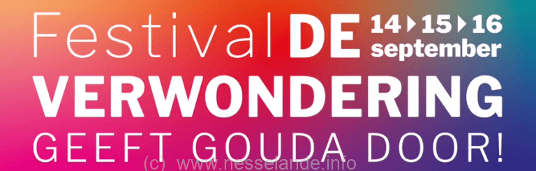 3-daags cultureel festival Gouda 14 + 15 + 16 september 2023