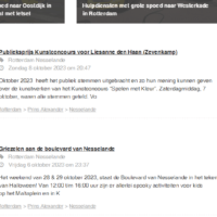 20 jaar Nesselande.INFO: een boost in bezoek, nu onderhoud en uitbreiding hostingserver