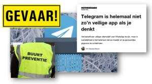 [UPDATE] Onveilige Telegramgroepen Buurtpreventie Nesselande; geen berichtbescherming