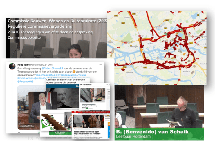 Geblunder Nesselande Leefbaar Rotterdam Commissie bouwen, wonen en buitenruimte reguliere commissievergadering