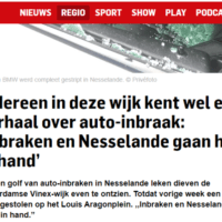 Inbraken in huizen en auto’s gaan hand in hand