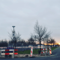 Eerst duurzame parkeerplaatsen Kosboulevard @Rotterdam Nesselande gerealiseerd