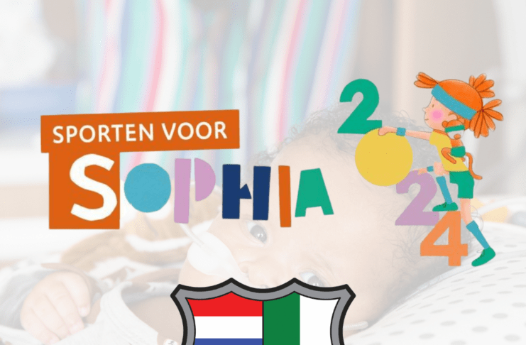 XerxesDZB fietst voor het Sophia Kinderziekenhuis