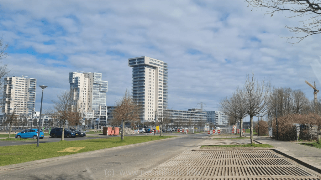 parkeerplaatsen kosboulevard Nesselande