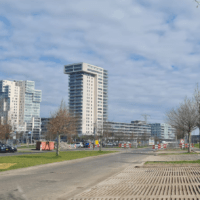 Eerst duurzame parkeerplaatsen Kosboulevard @Rotterdam Nesselande gerealiseerd