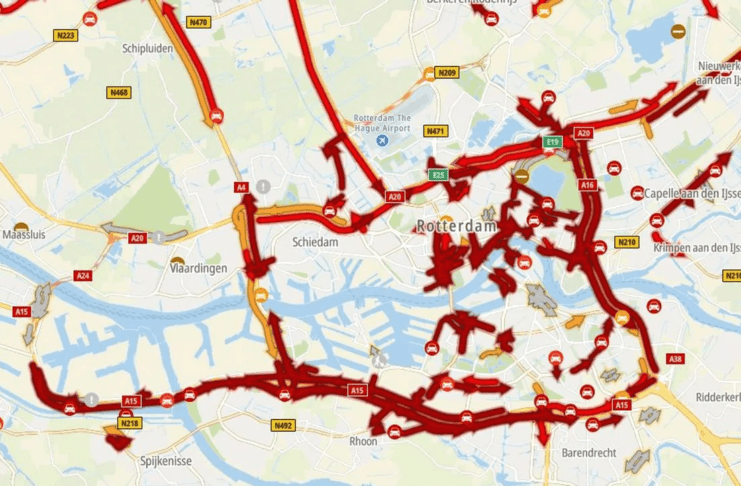 College olv Leefbaar Rotterdam bemerkt fileinfarcten (maar komt niet met oplossingen)