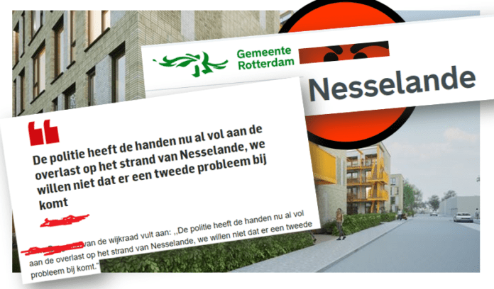 Wijkraadslid Nesselande/Leefbaar Rotterdam: “..ben helemaal niet tegen de flexwoningen..” + statement "leugens"