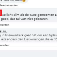 Wijkraadslid Nesselande/Leefbaar Rotterdam gaat in de fout “..ben helemaal niet tegen de flexwoningen..” + statement “leugens”
