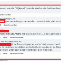 Wijkraadslid Nesselande/Leefbaar Rotterdam gaat in de fout “..ben helemaal niet tegen de flexwoningen..” + statement “leugens”