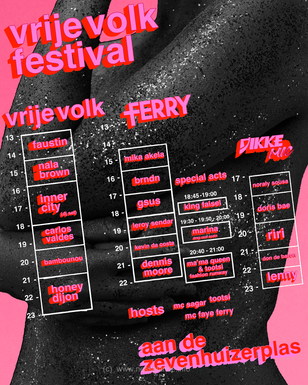 WIN tickets+info Vrije Volk festival Nesselande-8 juni