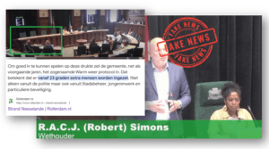 Blunderend, wethouder Simons (Leefbaar Rotterdam) kent WarmWeerProtocol en eigen camera's Nesselande niet