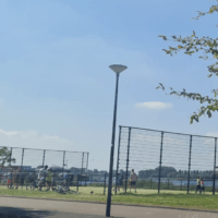 Begin augustus 2024: rustig, warm strand van Nesselande