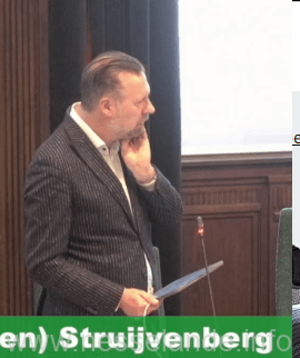 De verantwoordelijk wethouder Struijvenberg van Leefbaar Rotterdam
