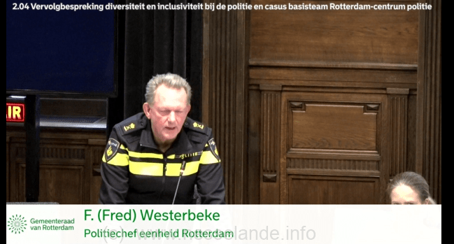 De politiechef.