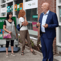 Wethouder Simons uit Nesselande