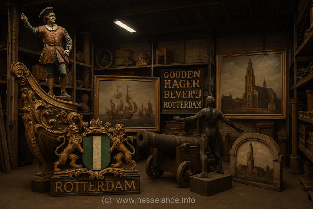 Rotterdam krijgt een nieuw Collectiecentrum in De Nieuwemeer, Zevenkamp. Dit moderne depot wordt de nieuwe bewaarplaats voor de erfgoedcollecties van vijf Rotterdamse musea en het Nationaal Museum van Wereldculturen. Met deze stap zet de stad in op duurzaam behoud en beter beheer van haar culturele en historische schatten. Het college van burgemeester en wethouders heeft vandaag de plannen definitief vastgesteld. Een duurzame oplossing voor het erfgoed van Rotterdam De Rotterdamse erfgoedcollectie wordt momenteel beheerd in het depot Metaalhof in Prins Alexander. Dit gebouw, dat al ruim 45 jaar in gebruik is, is verouderd en voldoet niet meer aan de eisen voor het behoud van de collectie. Na uitgebreid onderzoek is De Nieuwemeer in Zevenkamp gekozen als nieuwe locatie. Het Collectiecentrum Rotterdam biedt een veilige en moderne omgeving voor het beheer en behoud van de erfgoedcollecties. Wethouder Said Kasmi (Onderwijs, Cultuur en Evenementen): “Rotterdam is een stad met een rijk verleden en een dynamische toekomst. Ons erfgoed verdient een plek die recht doet aan zijn waarde. Met dit nieuwe collectiecentrum bouwen we aan een duurzame thuisbasis voor onze kunst- en erfgoedcollecties, zodat Rotterdammers van nu en later deze schatten kunnen blijven ontdekken.” Kennisdeling en samenwerking Het Collectiecentrum Rotterdam wordt de bewaarplaats voor collecties van Museum Rotterdam, Maritiem Museum Rotterdam, Wereldmuseum Rotterdam, Archeologie Rotterdam (BOOR), Natuurhistorisch Museum Rotterdam en het Nationaal Museum van Wereldculturen. Door deze collecties onder één dak samen te brengen, ontstaat een centrum waar kennis wordt gedeeld en expertise wordt gebundeld. Het depot biedt bovendien mogelijkheden voor restauratie, digitalisering en wetenschappelijk onderzoek. Bezoek en onderzoek Het collectiecentrum wordt geen publiek toegankelijke locatie zoals het Depot Boijmans Van Beuningen. Wel zal het op afspraak open zijn voor scholieren, wetenschappers en onderzoekers. Op deze manier blijft de impact op de omgeving beperkt, terwijl het depot een belangrijke functie behoudt als kenniscentrum. De volgende stap is het selecteren van een ontwerpteam. Zodra de gemeenteraad het plan heeft goedgekeurd, kan de ontwerpfase medio 2025 starten. Naar verwachting start de bouw in 2027 en wordt het gebouw in 2030 in gebruik genomen.