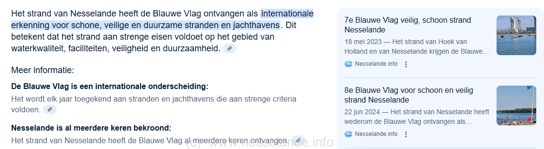 Ondanks wijkraad negatieve framing; Nesselande strand voor 9e keer Blauwe Vlag