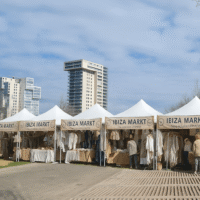 Ibizamarkt aan de Kosboulevard, Nesselande 29 juni 2025