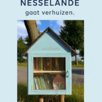 De Minibieb Nesselande gaat verhuizen naar de Laan van Avant-Garde