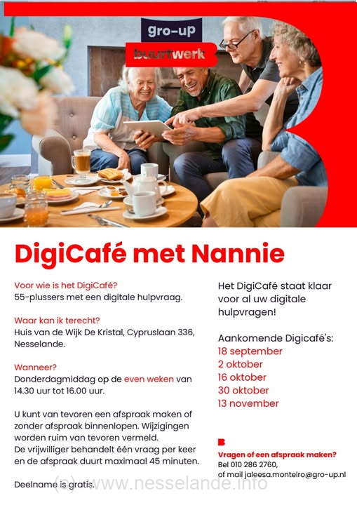 DigiCafé Nesselande met Nannie