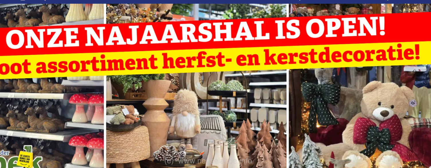 Voordeeltuincentrum Van der Spek verkozen tot ‘Leukste winkel van Nederland’ in de categorie tuin & dier