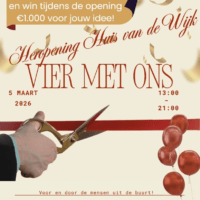 Op 5 maart 2026 is het zover: Huis van de Wijk opent opnieuw haar deuren met een feestelijk programma voor alle bewoners van Nesselande. Tussen 13.00 en 21.00 uur staat het buurthuis volledig in het teken van ontmoeting, inspiratie en plezier. Iedereen uit de wijk is van harte welkom om deze bijzondere dag mee te vieren. SOR, Stichting Humanitas en SOR hebben per zomer 2025 delen van De Kristal verbouwd voor onder andere meer ruimte voor de Jongerenhub.