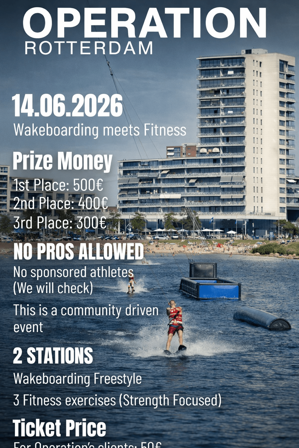 26 juni 2026 Project 7 Cablepark Neselande waterski-event