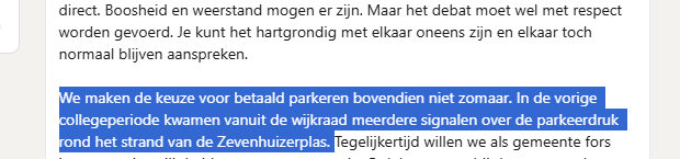 Wethouder Van Dommelen van de VVD