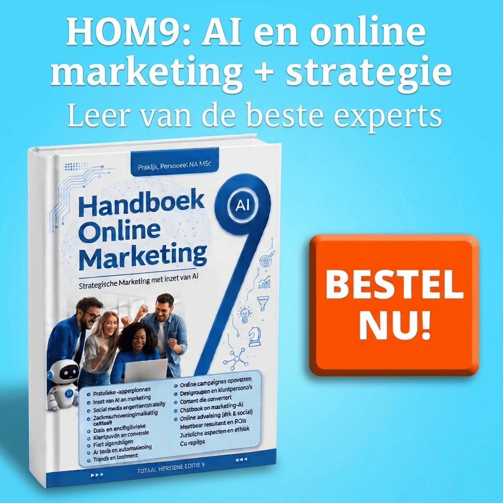 Handboek Online Marketing 9 – bestel nu