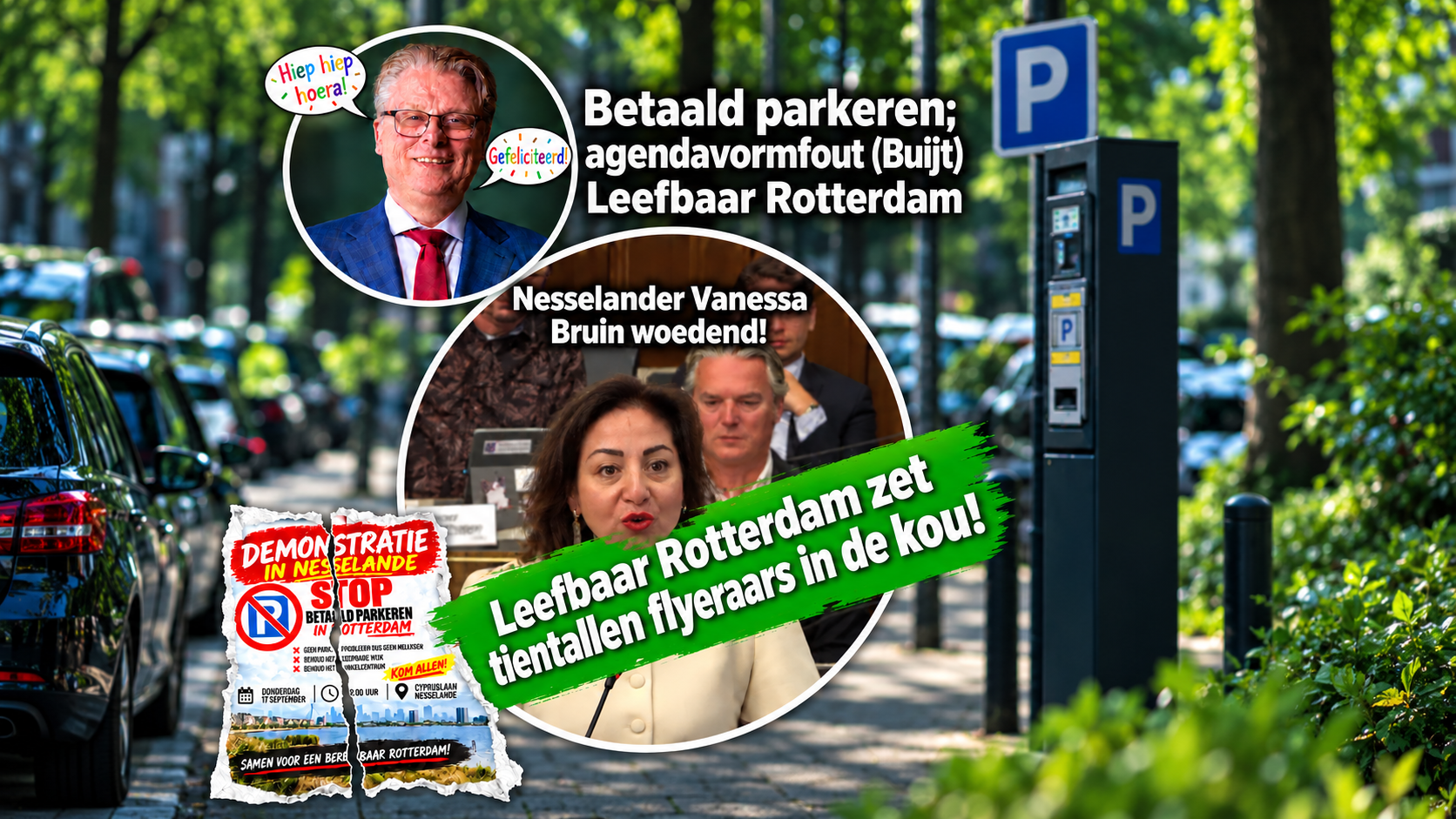 Raad010: Ronald Buijt (Leefbaar Rotterdam) maakt agendavormfout dat Betaald Parken formeel goedgekeurt