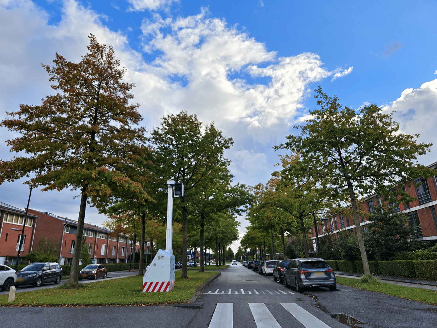 Op verzoek NesselandeINFO wederom een mobiele flitspaal