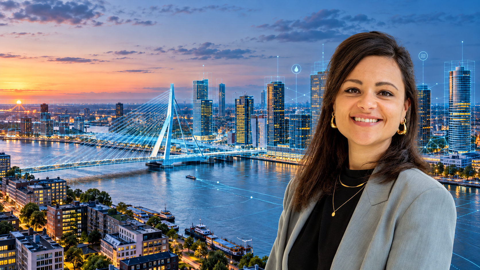 Raad010: D66 wil Rotterdamse voorsprong met Digital Twin behouden; motie is aangenomen